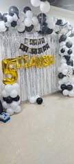 Football theme Birthday Decoration with Decorator service at your home or desired venue