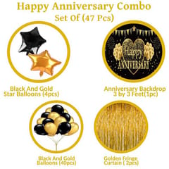 Wedding Anniversary Decorative Items (Decoration Kit 6)  With Decorative Service At Your Place.