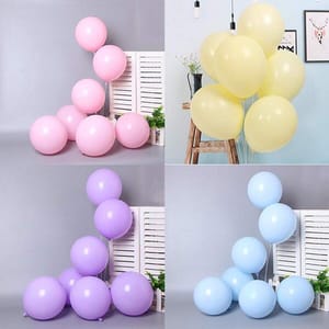 Pastel Balloons Decorations- 115Pcs Garland For Combo Birthday Decoration/ Unicorn Theme/ Candy/ Donut/1St First Years Baby/Bachelorette With Decoration Service At Your Place With Decoration Service At Your Place