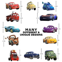 Boy'S Car Theme Decoration Combo Kit For Happy Birthday Decoration - 64 Pcs, Multicolor With Decoration Service At Your Place With Decoration Service At Your Place