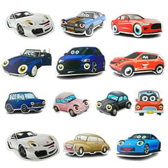 Boy'S Car Theme Decoration Combo Kit For Happy Birthday Decoration - 63 Pcs, Multicolor With Decoration Service At Your Place With Decoration Service At Your Place