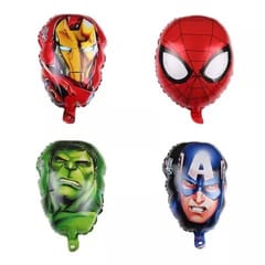 Birthday Decorations, Avengers Theme Decorations Set For Boys With Balloons Garland Kit, And Superhero Foil Balloons Red;Gold;Blue  With Decoration Service At Your Place