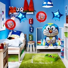 Doraemon Birthday Party Decoration Combo Pack Of 46 Pcs To Create A Big Surprise And Lots Of Fun For Kids With Decoration Service At Your Place