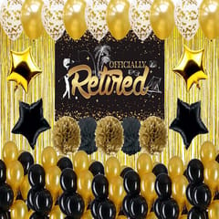 Retirement Decoration Items For Happy Retirement Party Supplies At Home  With Decorative Service At Your Place.