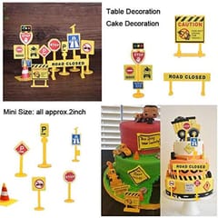 1St 2Nd Birthday Party Decorations For Boy Birthday Party Supplies With Happy Birthday Banner Construction Vehicle Fire Truck Foil Balloon (44Pcs)(Multi) With Decorative Service At Your Place.