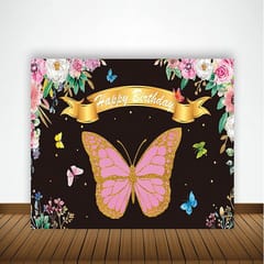 Butterfly Party Decorations For Girls Butterfly Party Supplies Butterfly Backdrop Banner Balloons (70Pc) With Decorative Service At Your Place.