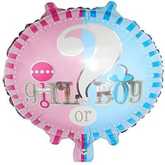 Baby Shower Decoration Combo (Pink, Blue) Kit Of 60 Pieces  With Decorative Service At Your Place.