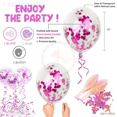 Bride To Be Decoration Set Combo - 50Pcs With Bride To Be Banner, Metallic Balloons, Confetti Balloon With Sash And Headband /Bridal Shower Decorations Items/Bachelorette  With Decorative Service At Your Place.