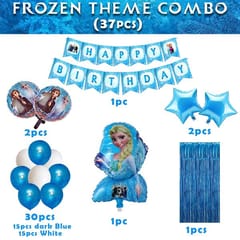 Little Mermaid Party Decorations Birthday Supplies For Girls Mermaid Latex Balloon Kit With Mermaid Backdrop Fringe Silver Curtains Under The Sea Party Decoration (Birthday) 37 Pcs With Decorative Service At Your Place.