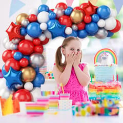 56 Pcs Circus Theme Party Decoration Balloon Garland Kit  With Decorative Service At Your Place.