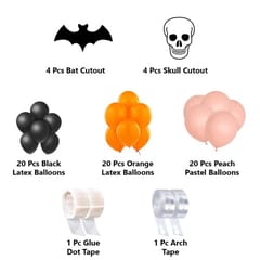 Halloween Decorations Item Balloons Garland Kit - 70 Pack Latex Balloons Balloon Decoration Set For Halloween Party Decorations Supplies  With Decorative Service At Your Place.