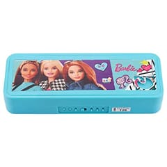 Puzzel Pencil Box Number Lock Jigsaw Image PuzzleSize - 22x9x4 cm Cartoon Character (Barbie)