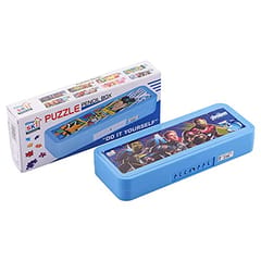 Puzzel Pencil Box Number Lock Jigsaw Image PuzzleSize - 22x9x4 cm Cartoon Character (Avengers)