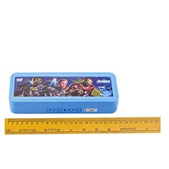 Puzzel Pencil Box Number Lock Jigsaw Image PuzzleSize - 22x9x4 cm Cartoon Character (Avengers)