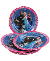 All Party Product Theme Based Party Product Cartoon Print Birthday Party Supplies ( 10 Plate) (Frozen)