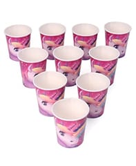 All Party Product Theme Based Party Product Cartoon Print Birthday Party Supplies (Unicorn Purple Cup New) Pack of 10