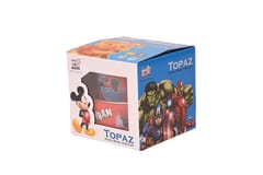 Topaz Paw Patrol Set 1 Glass Mug Bowl Double Wall Stainless Mugs for Kids New Year Gift Christmas Gift for Kids Birthday Gift Spider Man Printed Stainless Steel Bowl & Cup for Kids