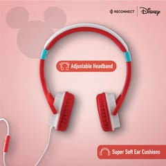 Mickey Mouse Headphone GADGET Reconnect Marvel Disney Sound Suit Kids Edition Series 100 Wired Headphone Specially Crafted for Children