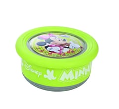 MICKEY MININE MOUSE Lunch Box  Steel Inner JOYO FUSION  with Steel Spoon, 500ml Insulated, for Back to School, College, Office, Gift & Return Gift (Colour And Print As Pr Availability )