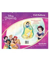 Disney Princess SNOWWHITE MAX CUTOUT Foil Balloon Size: W 26? X H 34.5? (Pack of One) Princess Theme Parties and Birthday Decorations Princess Party Supplies