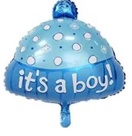 Baby Shower its a boy hat shape foil balloon decoration foil balloon baby shower foil balloon