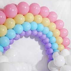 Balloons for Decoration of Retro Balloon Mix Extra Thick Round Shop Decoration, Birthday Party, Wedding, After-Party, Performance, Decoration, 10 inches (30 cm), 9 Colors