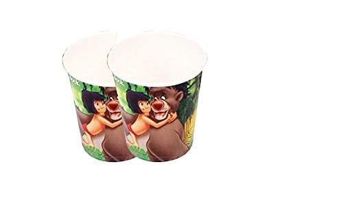 All Party Product Theme Based Party Product Cartoon Print Birthday Party Supplies (jungle book Mogli Cup New) Pack of 10