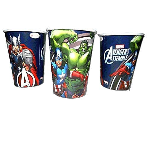 All Party Product Theme Based Party Product Cartoon Print Birthday Party Supplies (Avenger cup ) Pack of 10