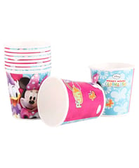 All Party Product Theme Based Party Product Cartoon Print Birthday Party Supplies (Minnie Mouse Cup New) Pack of 10