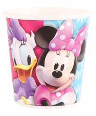 All Party Product Theme Based Party Product Cartoon Print Birthday Party Supplies (Minnie Mouse Cup New) Pack of 10