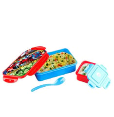 Avengers Sparkle Lock And Seal 800ml Lunch Box For Back To School Boys