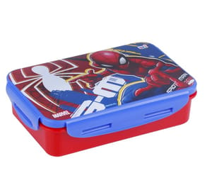 Spiderman Sparkle Lock And Seal 800ml Lunch Box For Back To School Boys