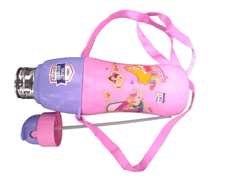 Steel Buddy Small 450ml Insulated Steel Inner Barbie for Back to School Girls and Gift