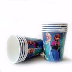 All Party Product Theme Based Party Product Princess Print Paper Cups Pack of 10 Pcs