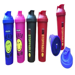 GYM Shaker bottles for drinking protein shake or for regular Daily use Color as per availability (Pack of 1)