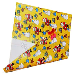 Gift Wrap Paper for Decoration, Set of 10 (50 cms X 70 cms)