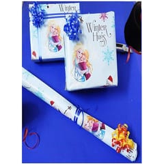 FROZEN Gift Wrap Paper for Decoration, Princess Print Set of 10 (50 cms X 70 cms)