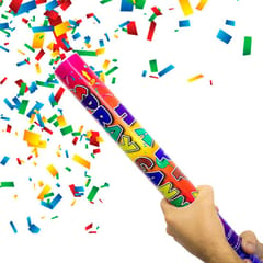 Party Popper For Weddings Celebration Multicolor ,Confetti Paper , Non-Toxic and Eco Friendly Confetti for Weddings, Anniversaries, Events, Concerts ( Pack Of 1 )