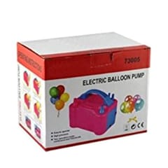 Electric Balloon Pump Two Nozzles High Power Electric Balloon Inflator Portable Air Pump for Wedding Party, Decoration, Birthday, Function