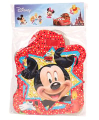 MICKEY-MOUSE Happy Birthday Banner For Mickey-Mouse Theme Birthday Party Decoration with Atrractive Colours And Print  For Girls And Boys