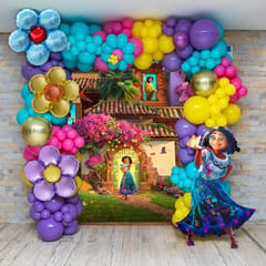 Encanto theme Party Birthday Balloons decoration Combo Kits for Kids Birthday party With Decoration service at your place