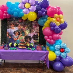 Encanto theme Party Birthday Balloons decoration Combo Kits for Kids Birthday party With Decoration service at your place