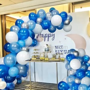 Solid Winter Fest Balloons Decoration Garland Kit Theme Decoration With Decoration service at your place