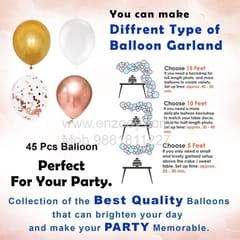 Complete Balloons Decoration Combo for Bride Bachelorette Party Decoration "BRIDE TO BE" - Golden, Black & Silver theme with With Decoration service at your place