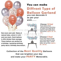 Complete Balloons Decoration Combo for Bride Bachelorette Party Decoration "BRIDE TO BE" - Golden, Black & Silver theme with With Decoration service at your place