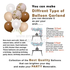 Complete Balloons Decoration Combo for Bride Bachelorette Party Decoration "BRIDE TO BE" - Golden, Black & Silver theme with With Decoration service at your place