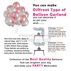 Complete Balloons Decoration Combo for Bride Bachelorette Party Decoration "BRIDE TO BE" - Golden, Black & Silver theme with With Decoration service at your place