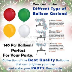 Christmas Party Balloons Decoration Kit Merry Christmas Combo With Decoration service at your place