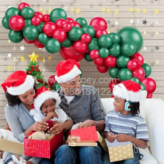 Christmas Party Balloons Decoration Kit Merry Christmas Combo With Decoration service at your place