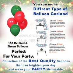 Christmas Party Balloons Decoration Kit Merry Christmas Combo With Decoration service at your place